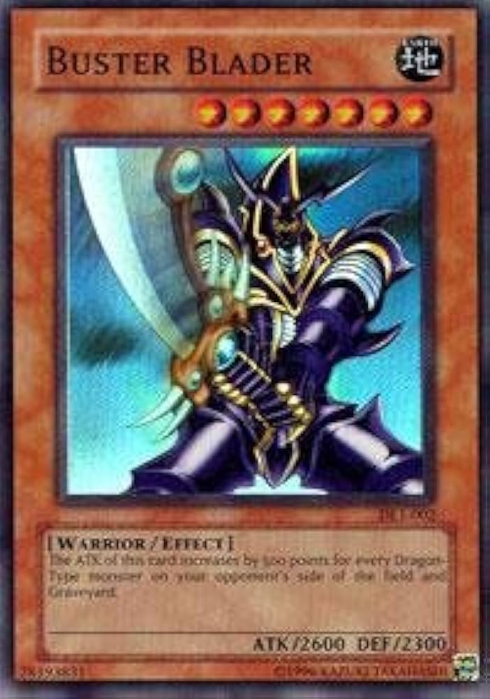 Amazon.com: Yu-Gi-Oh! - Buster Blader (DL1-002) - Duelist
